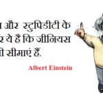 Albert Einstein Thoughts in Hindi