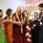 H H The Dalai Lama at BIMTECH organized event