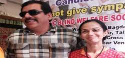 Bhavesh Bhatia with wife