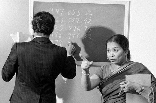 Shakuntala devi mental calculator