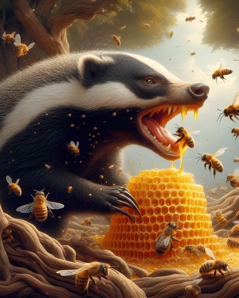 Honey badger facts hindi