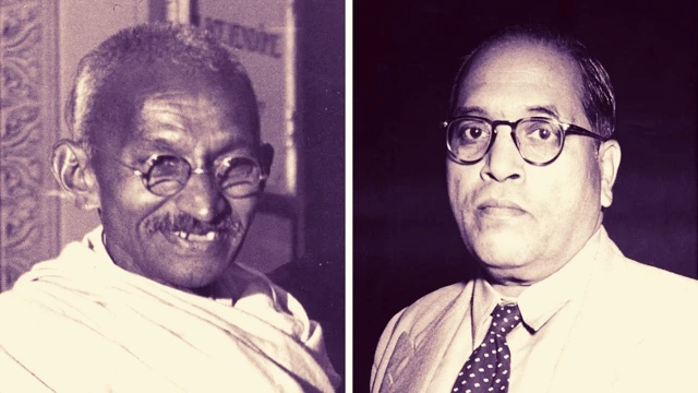 Dr ambedkar aur mahatma gandhi vivad