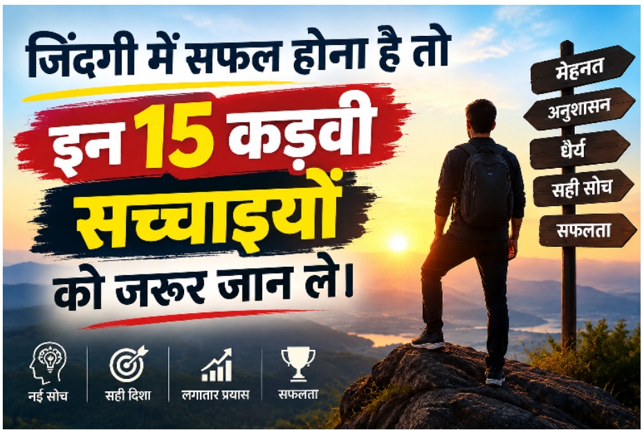 15 Bitter Truths of Success in Hindi